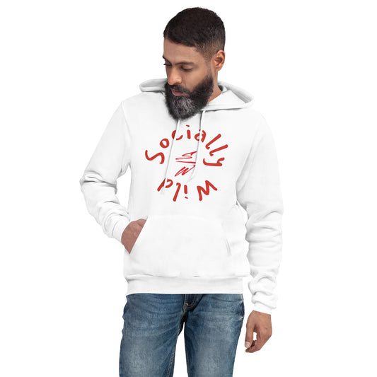 Socially Wild Hoodie Collection (White)